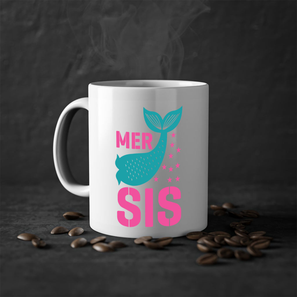 Mer Sis 345#- mermaid-Mug / Coffee Cup