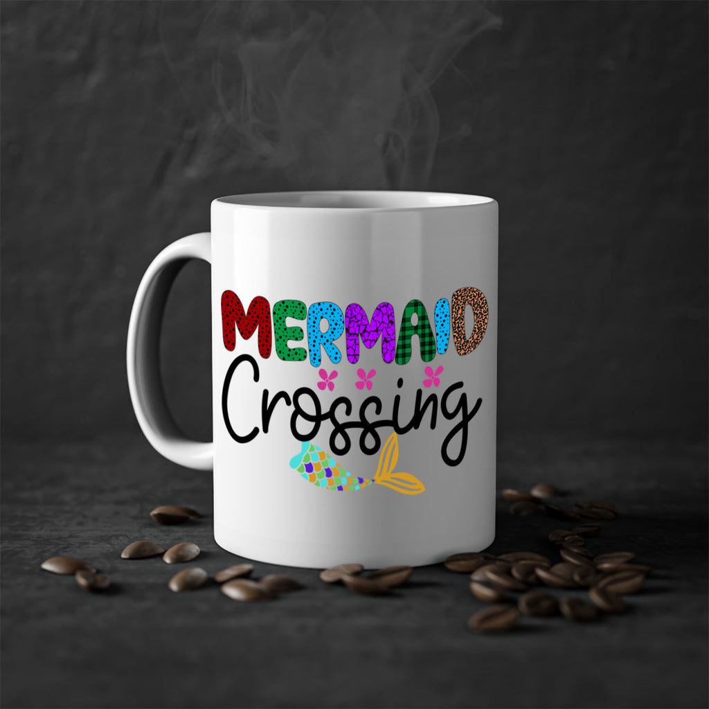 Mermaid Crossing 399#- mermaid-Mug / Coffee Cup