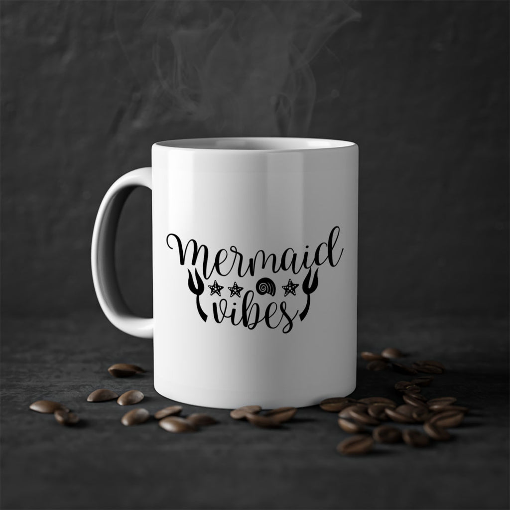 Mermaid vibes design 466#- mermaid-Mug / Coffee Cup