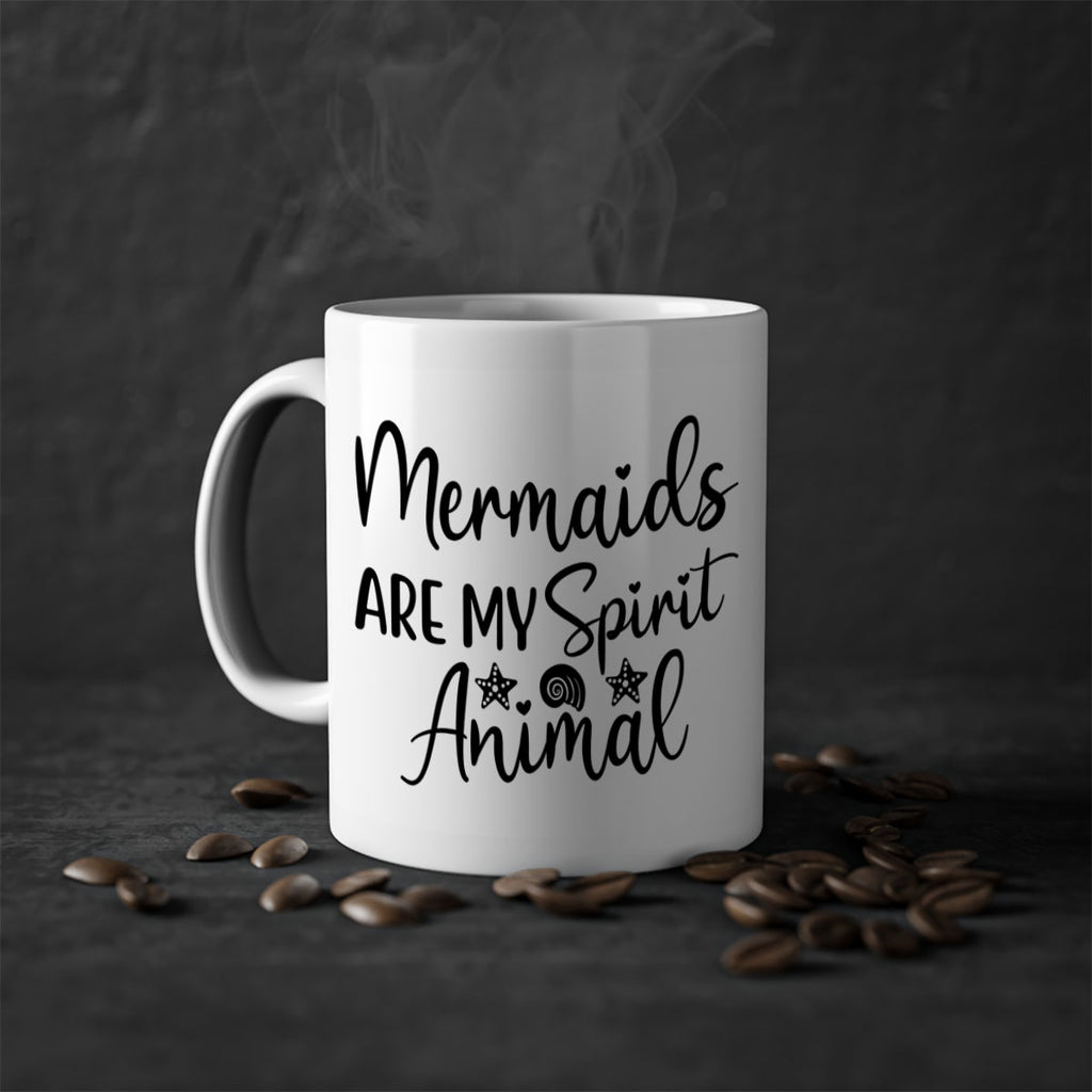 Mermaids are my spirit animal 477#- mermaid-Mug / Coffee Cup