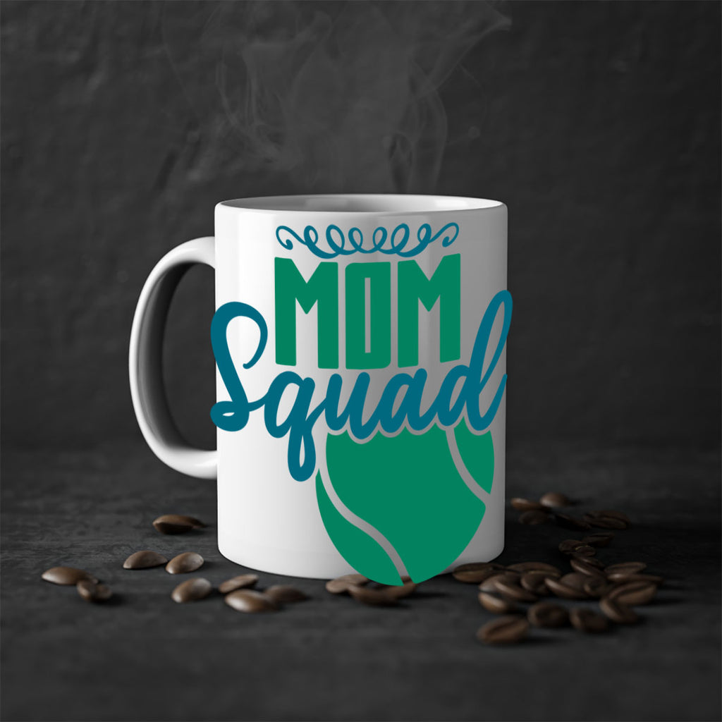 Mom Squad 684#- tennis-Mug / Coffee Cup