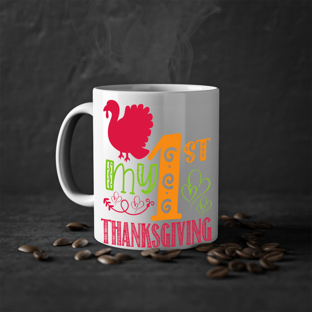 My st Thanksgiving 432#- fall-Mug / Coffee Cup