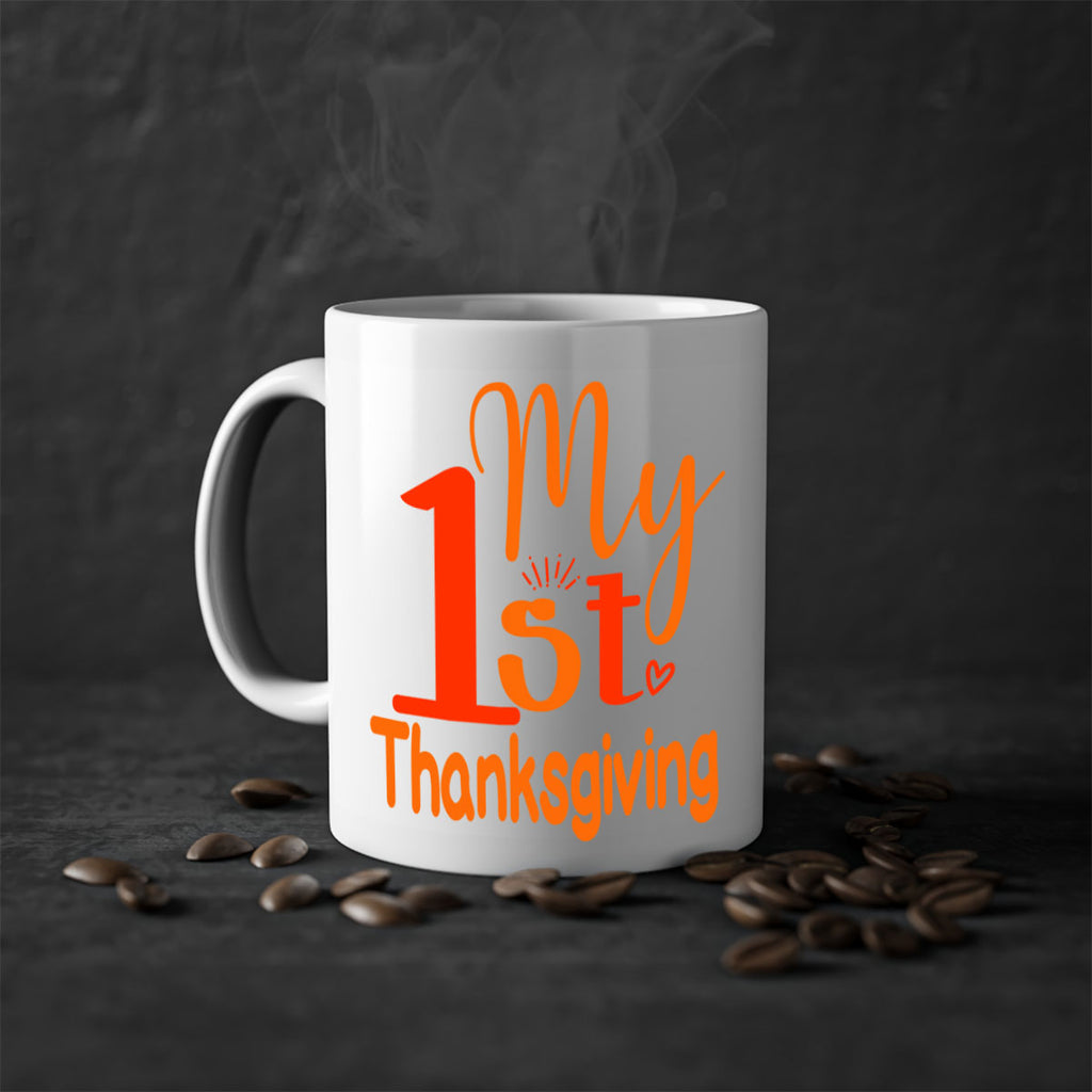 My st Thanksgiving Design 431#- fall-Mug / Coffee Cup