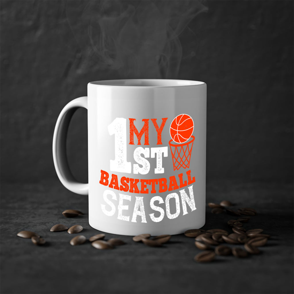 My st basketball season 1877#- basketball-Mug / Coffee Cup