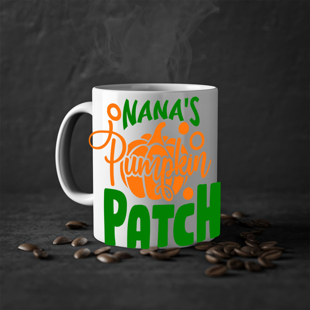 Nanas Pumpkin Patch 440#- fall-Mug / Coffee Cup
