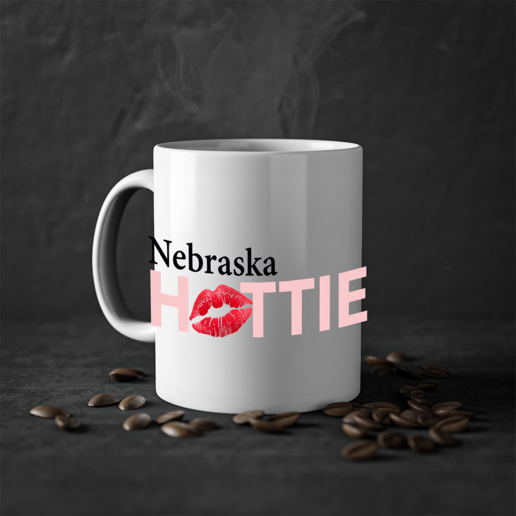 Nebraska Hottie With Red Lips 27#- Hottie Collection-Mug / Coffee Cup