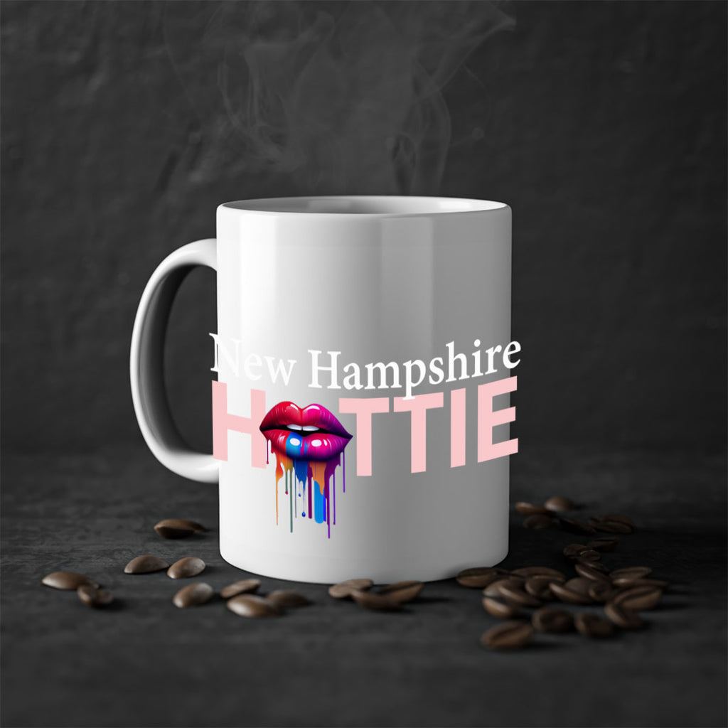 New Hampshire Hottie with dripping lips 103#- Hottie Collection-Mug / Coffee Cup