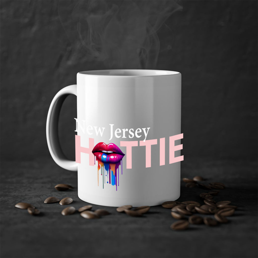 New Jersey Hottie with dripping lips 104#- Hottie Collection-Mug / Coffee Cup