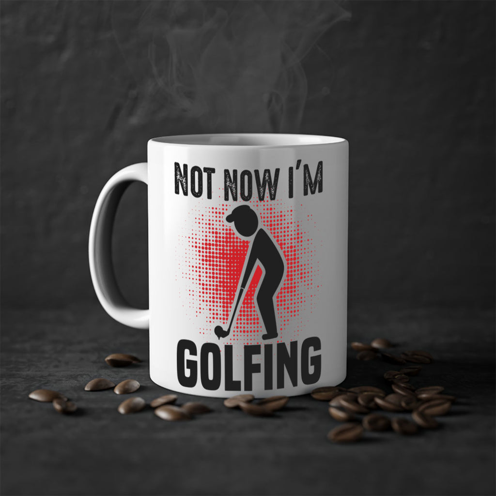 Not now 617#- golf-Mug / Coffee Cup