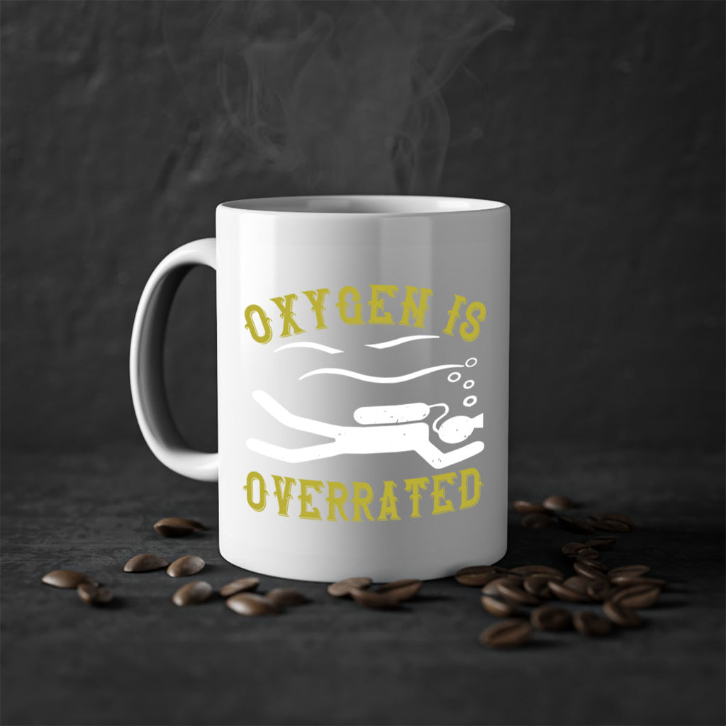 Oxygen is overrated 603#- swimming-Mug / Coffee Cup