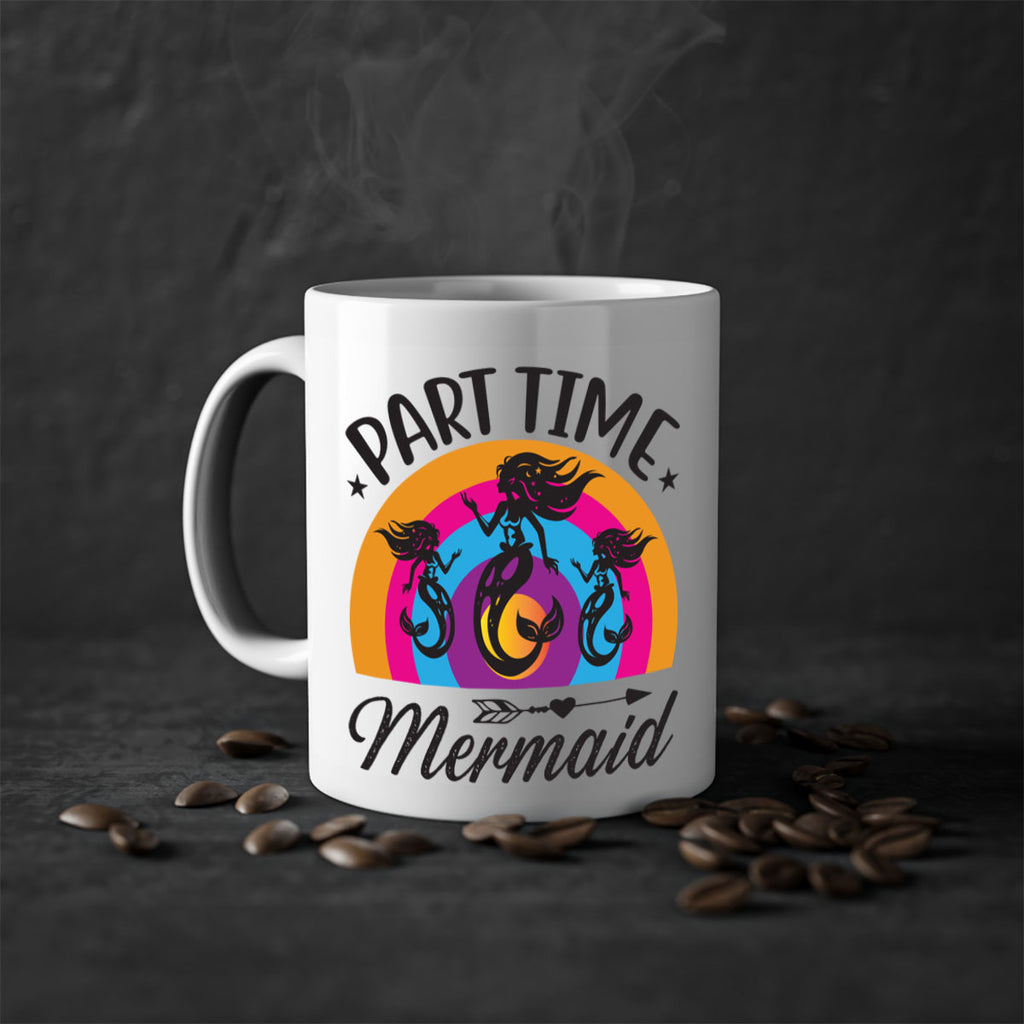 Part time mermaid 534#- mermaid-Mug / Coffee Cup