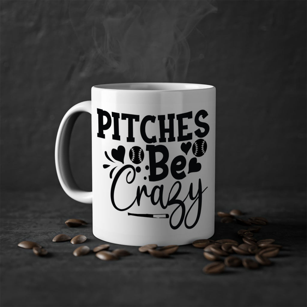 Pitches Be Crazy 2036#- baseball-Mug / Coffee Cup
