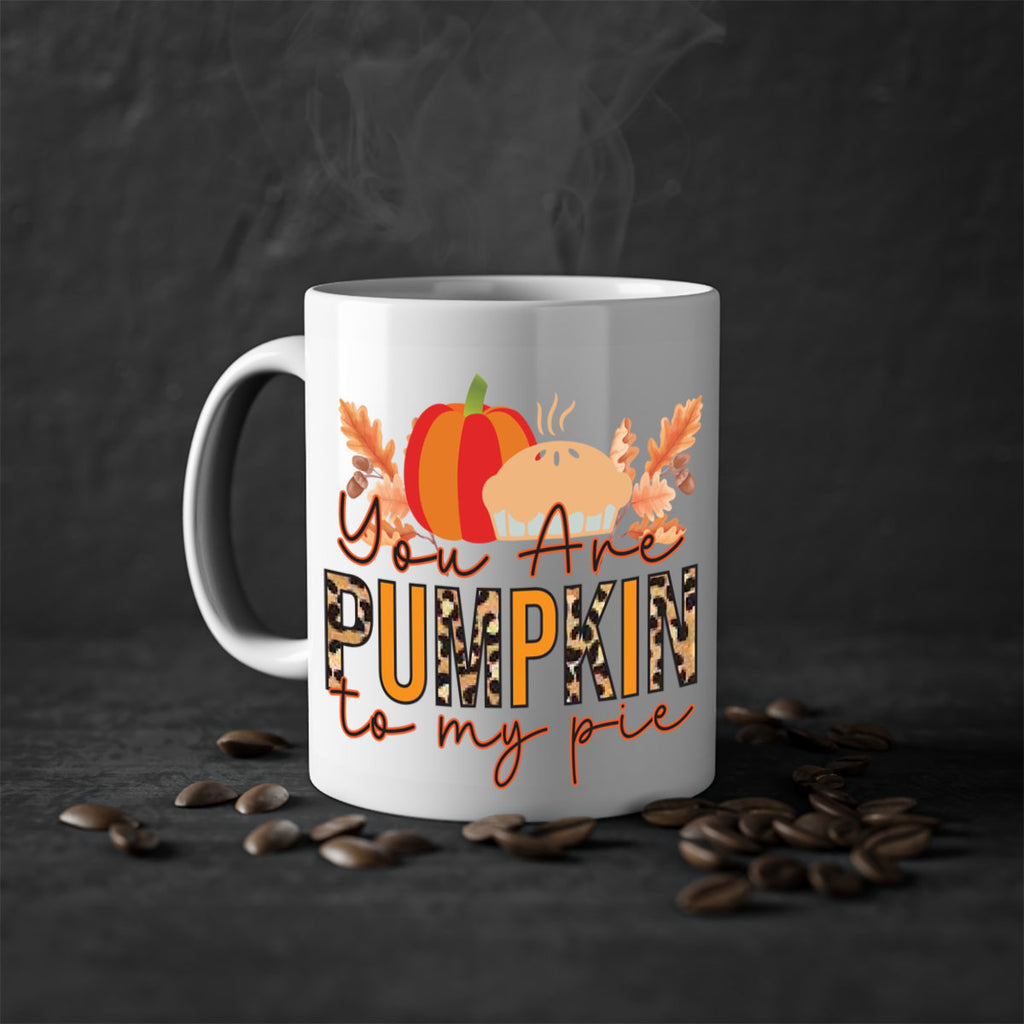 Pumpkin Pie Fall 531#- fall-Mug / Coffee Cup