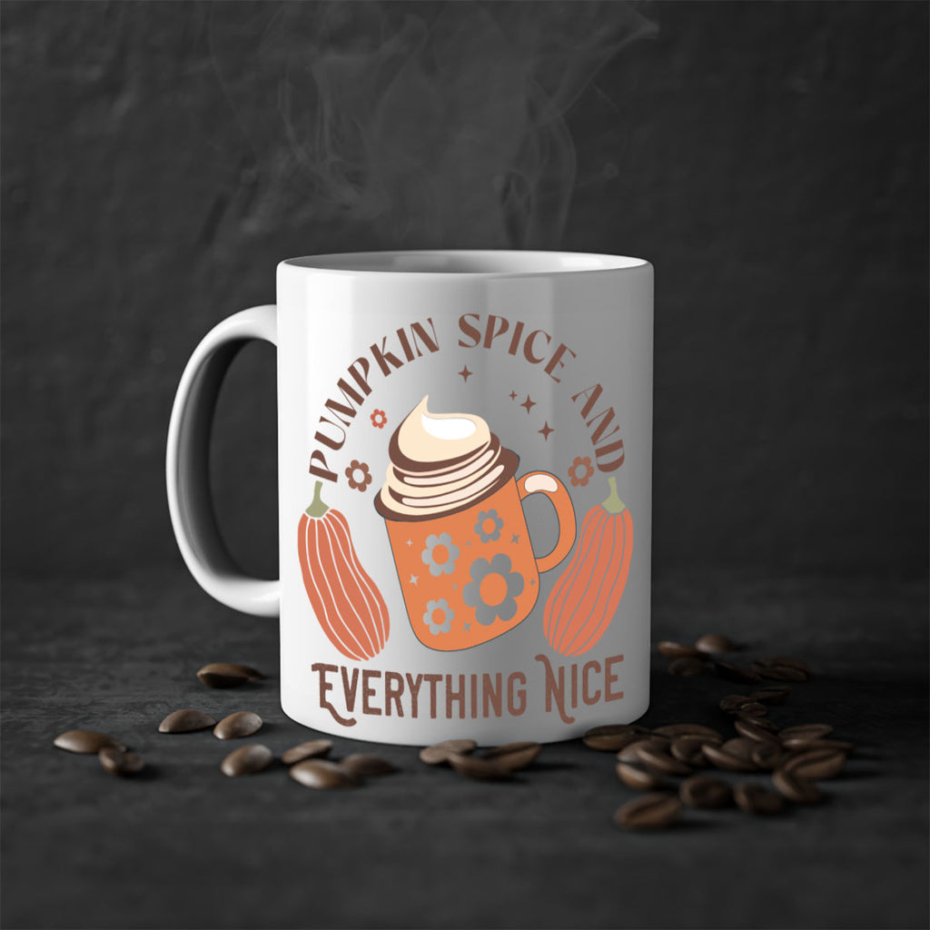 Pumpkin Spice And Everything Nice 539#- fall-Mug / Coffee Cup