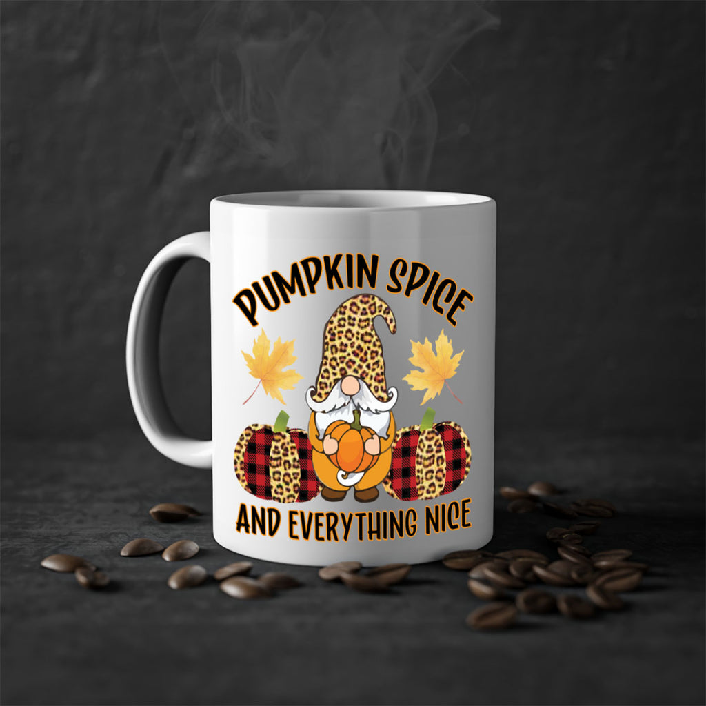 Pumpkin Spice and Everything Nice 534#- fall-Mug / Coffee Cup