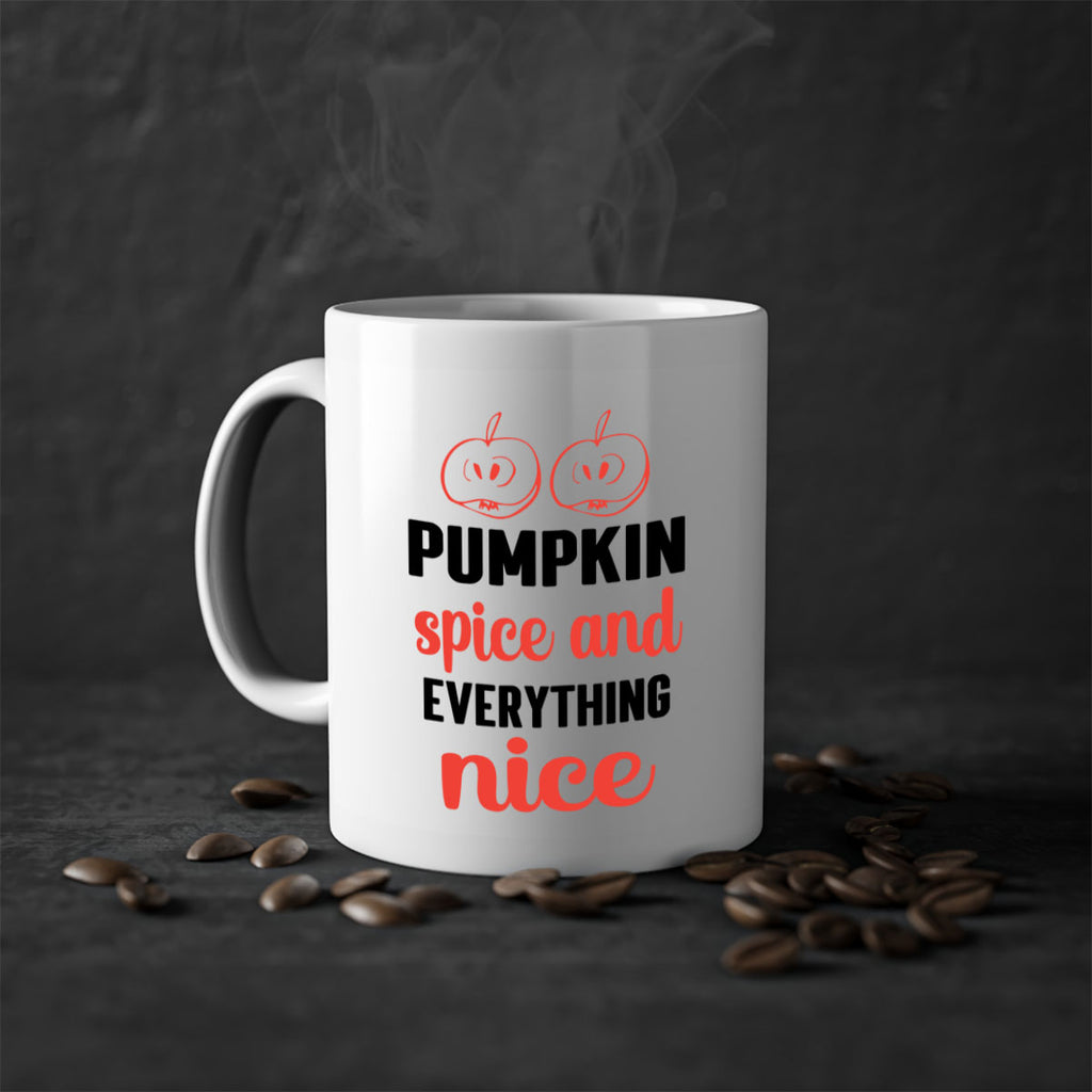 Pumpkin spice and everything nice 537#- fall-Mug / Coffee Cup