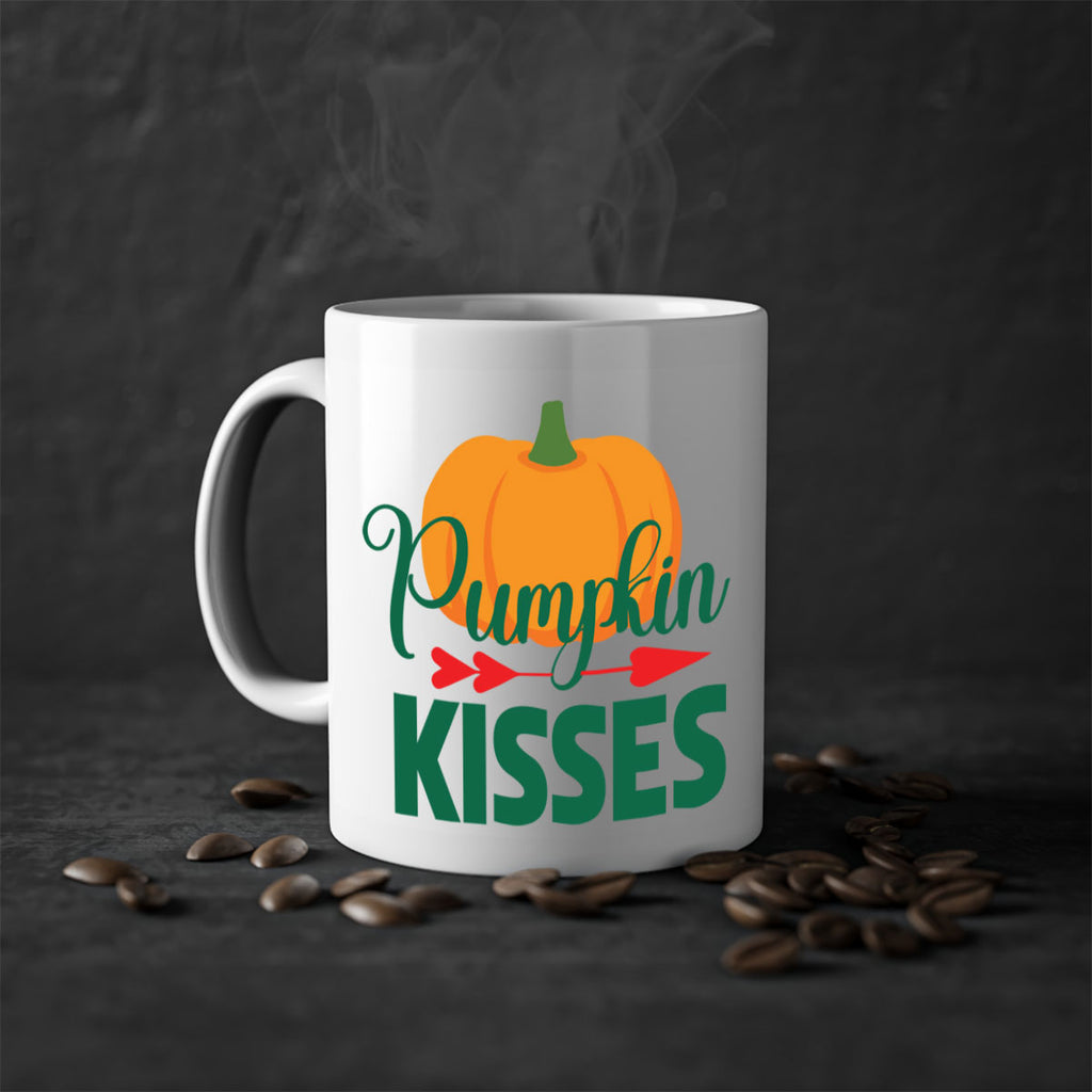 PumpkinKisses 562#- fall-Mug / Coffee Cup