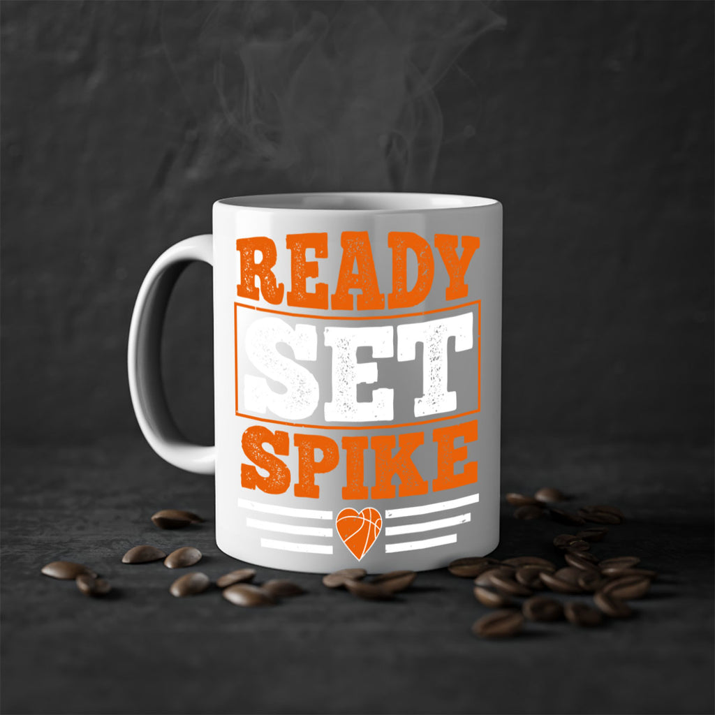 Ready set spike 1787#- basketball-Mug / Coffee Cup