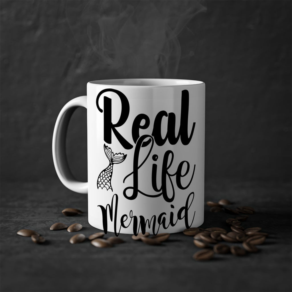 Real life mermaid 554#- mermaid-Mug / Coffee Cup