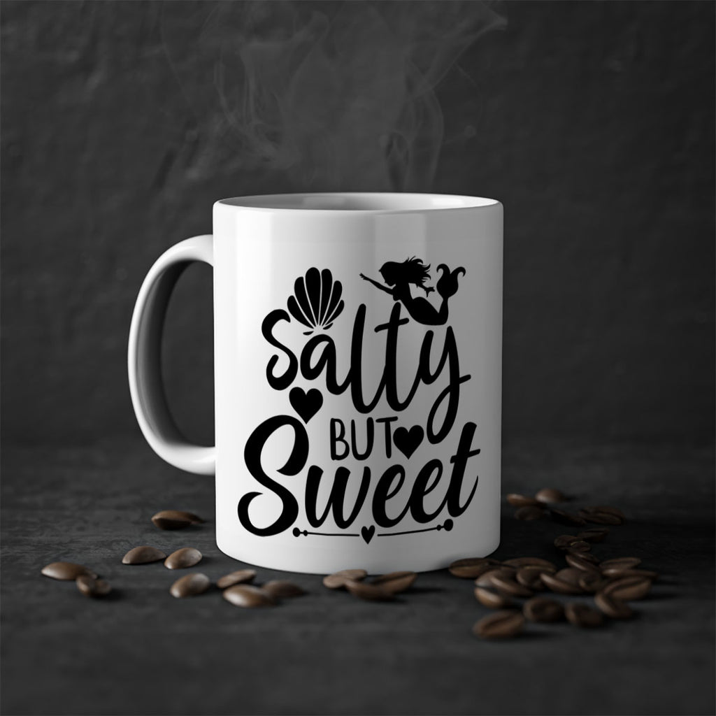 Salty But Sweet 564#- mermaid-Mug / Coffee Cup