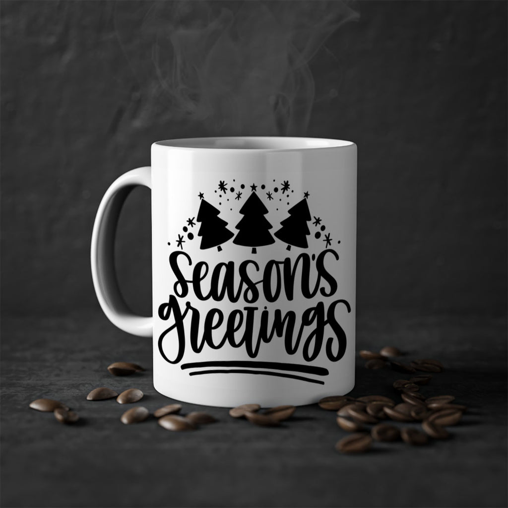 Seasons Greetings345#- winter-Mug / Coffee Cup