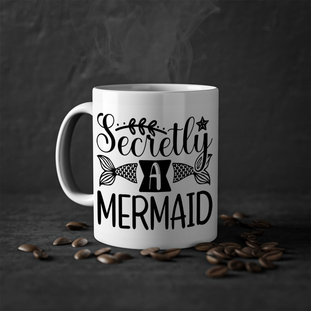 Secretly A Mermaid 581#- mermaid-Mug / Coffee Cup