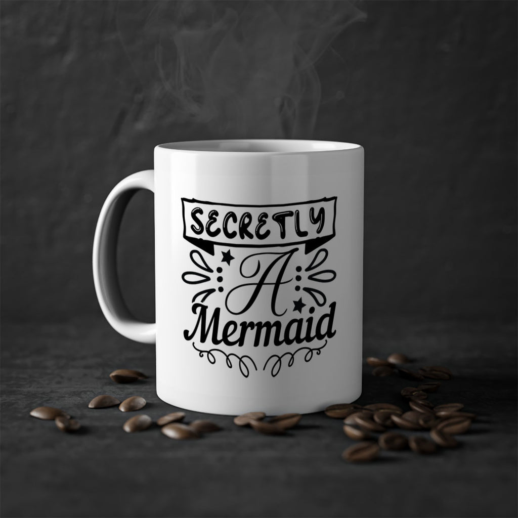 Secretly a mermaid 579#- mermaid-Mug / Coffee Cup