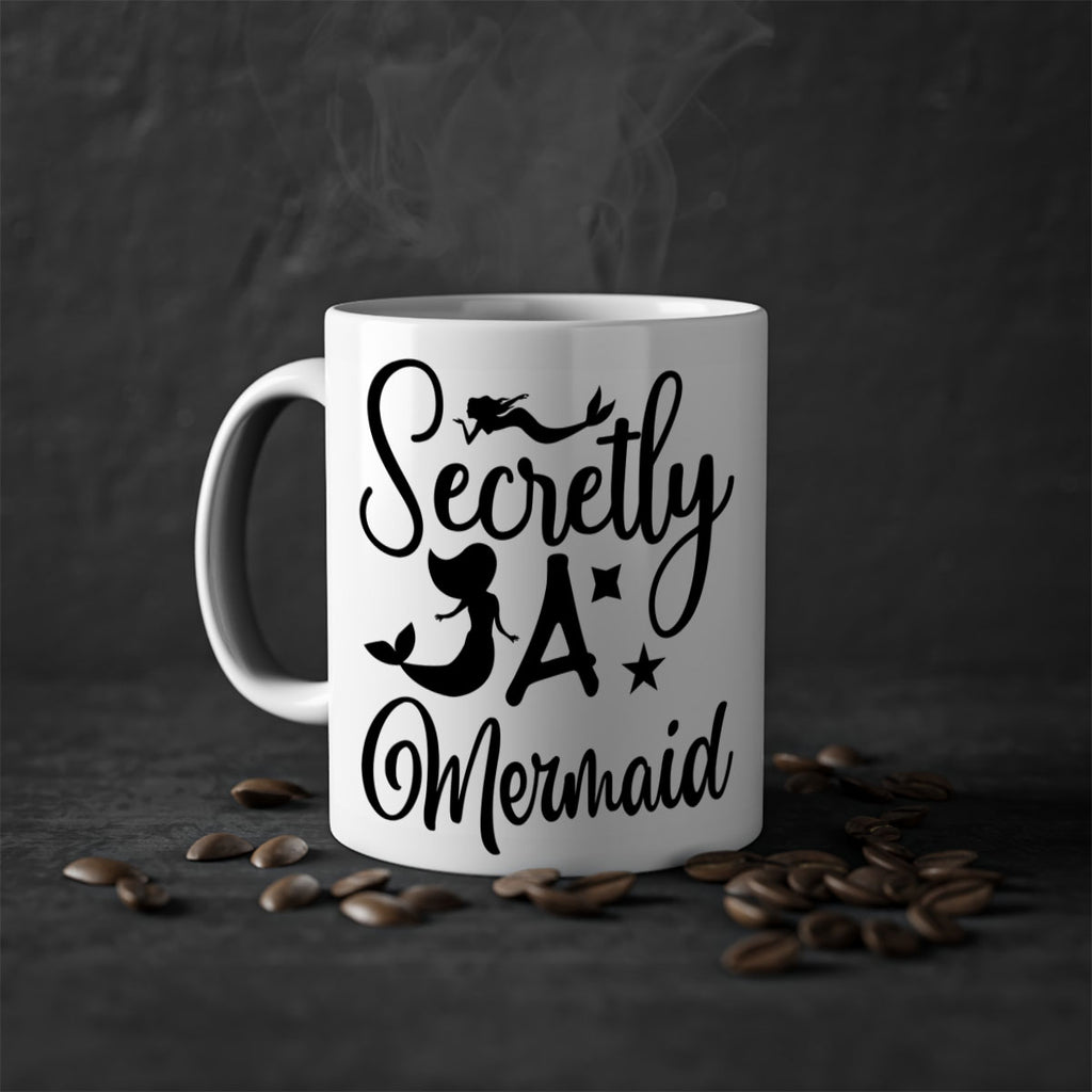 Secretly a mermaid 580#- mermaid-Mug / Coffee Cup