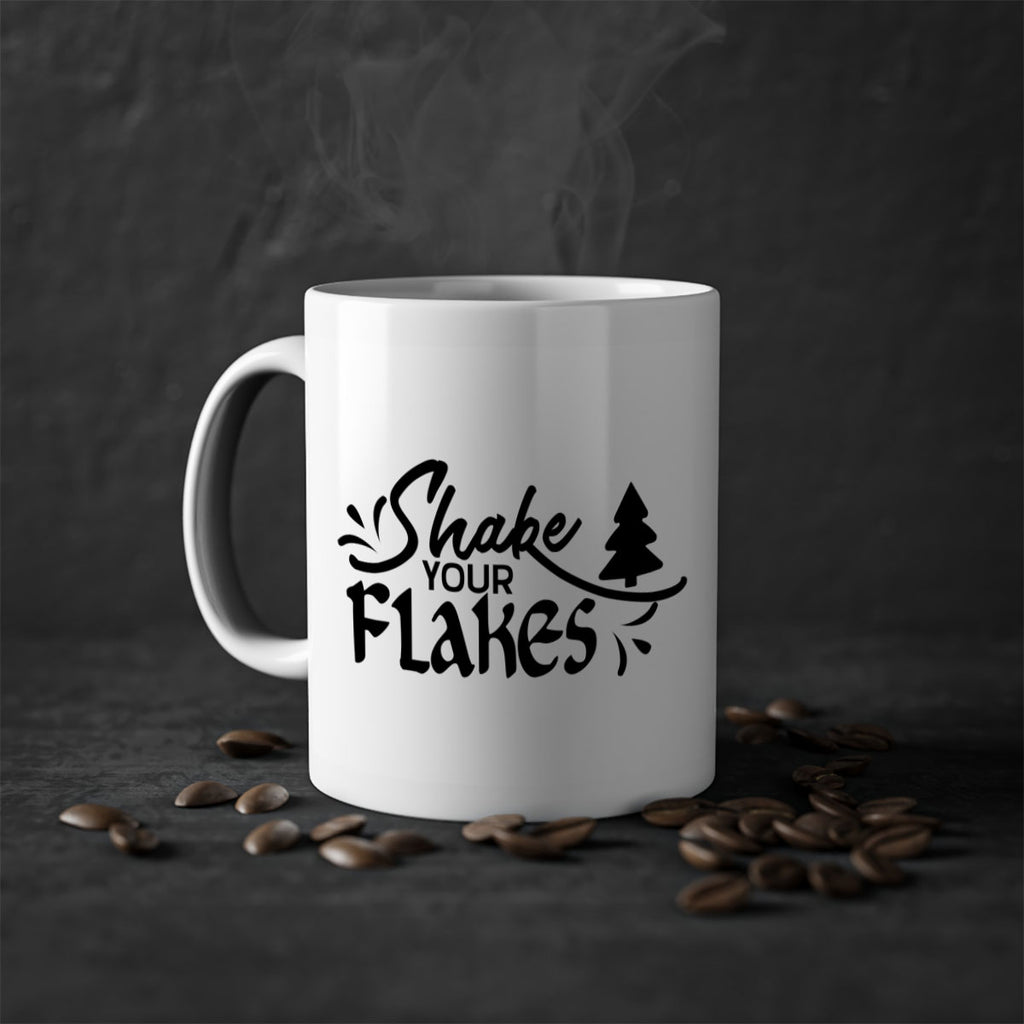 Shake Your Flakes 354#- winter-Mug / Coffee Cup