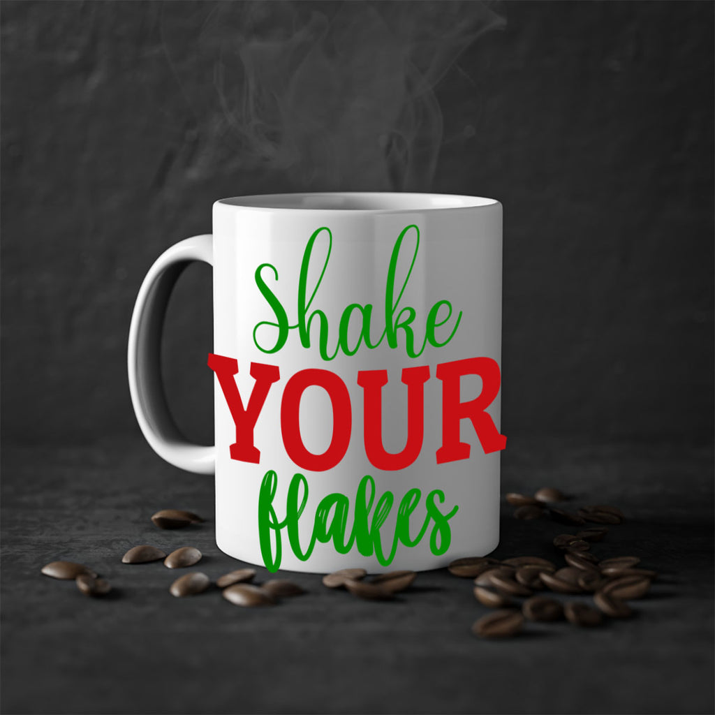 Shake Your Flakes 355#- winter-Mug / Coffee Cup