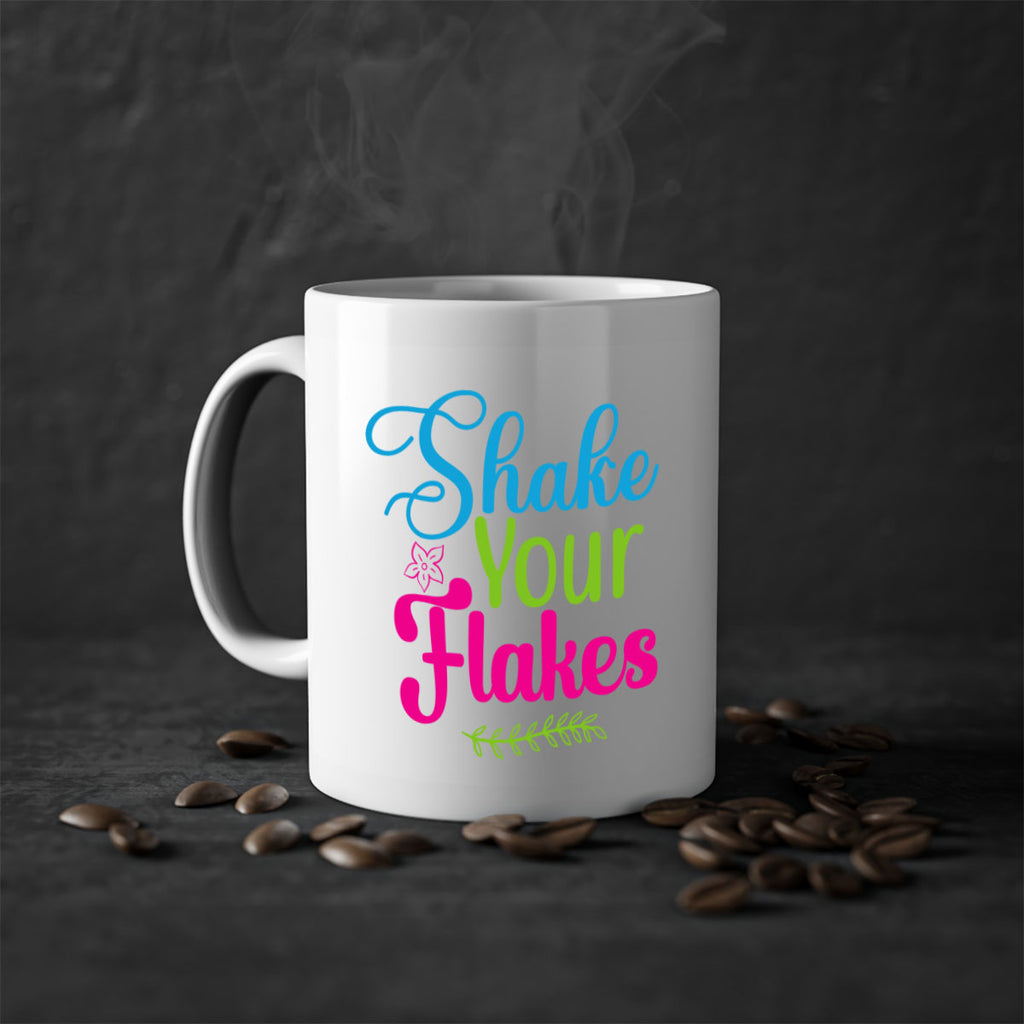 Shake Your Flakes 356#- winter-Mug / Coffee Cup