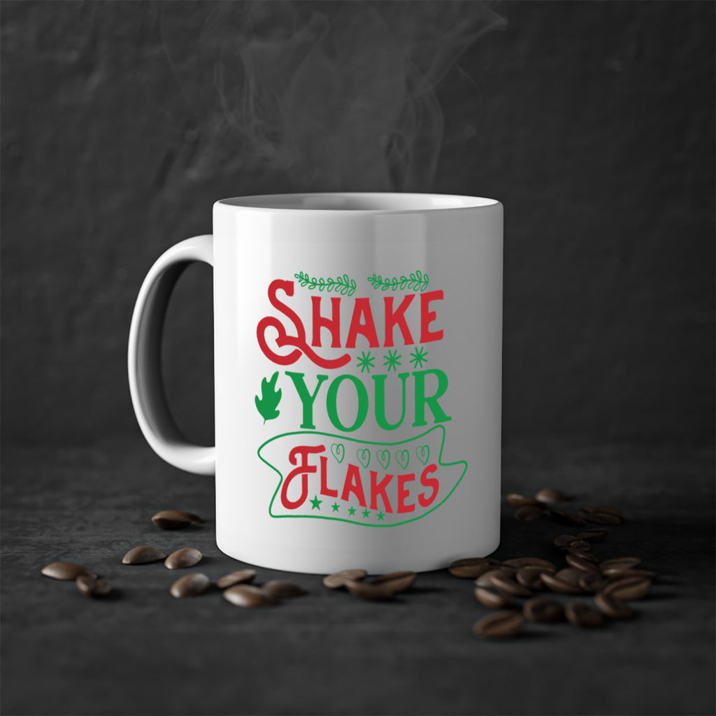 Shake Your Flakes 358#- winter-Mug / Coffee Cup