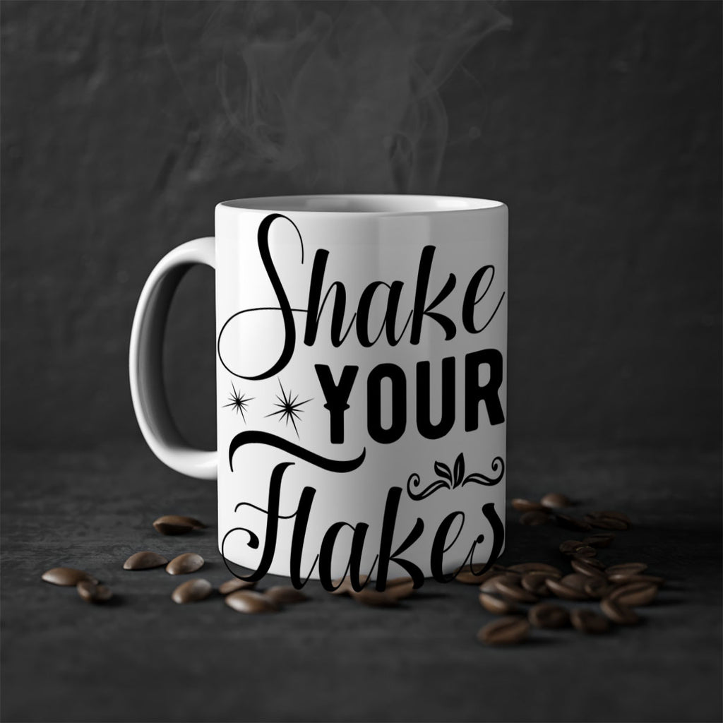 Shake Your Flakes 362#- winter-Mug / Coffee Cup