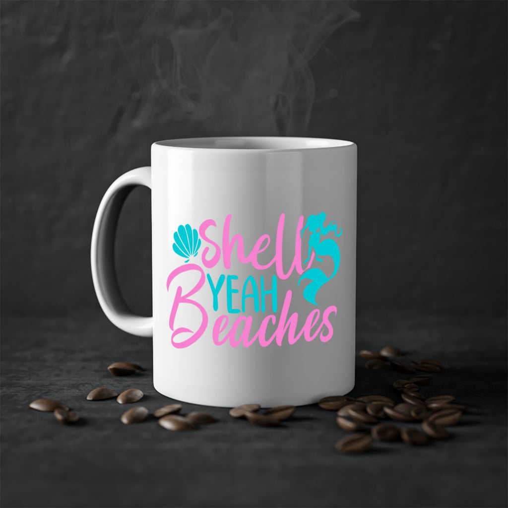 Shell Yeah Beaches 590#- mermaid-Mug / Coffee Cup