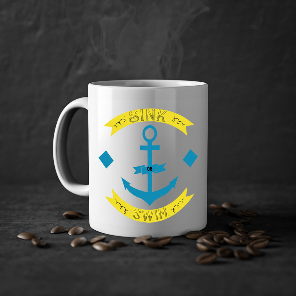 Sink or swim 540#- swimming-Mug / Coffee Cup