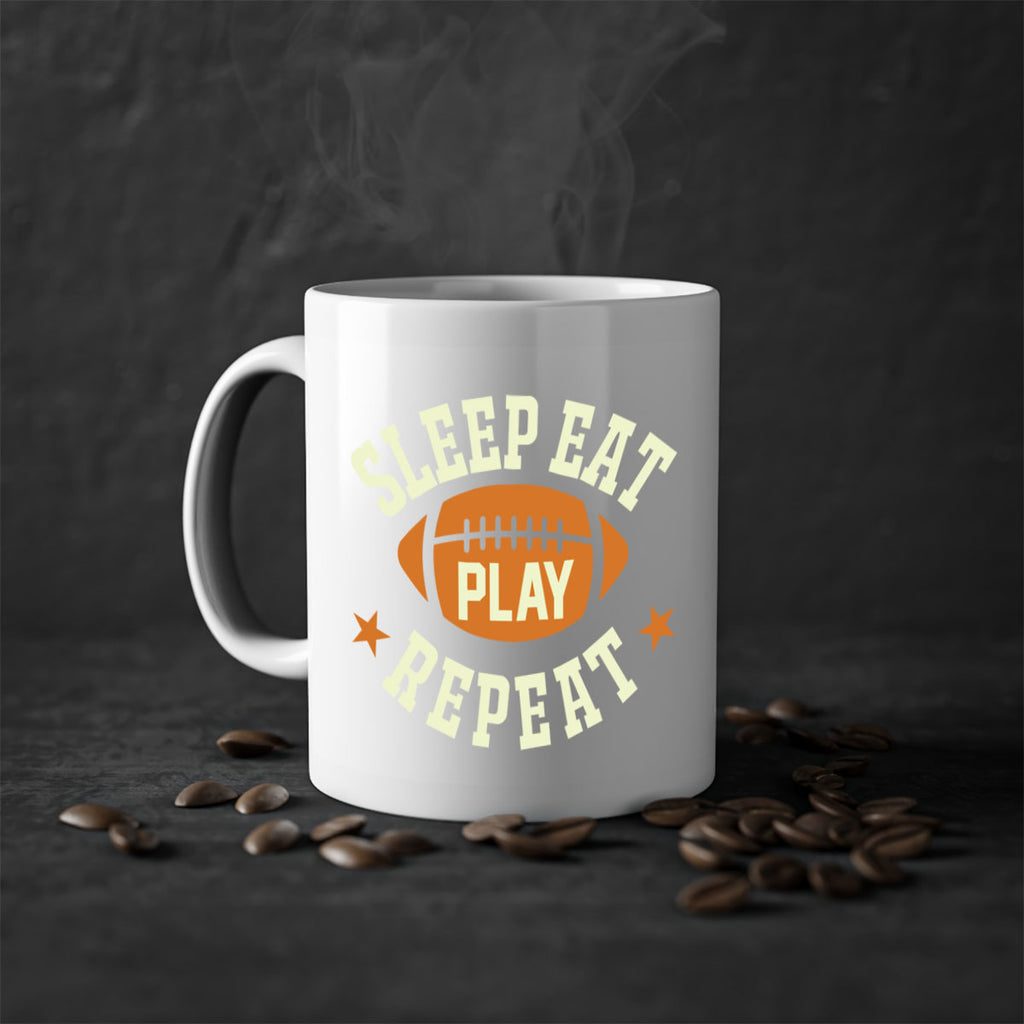 Sleep 472#- football-Mug / Coffee Cup