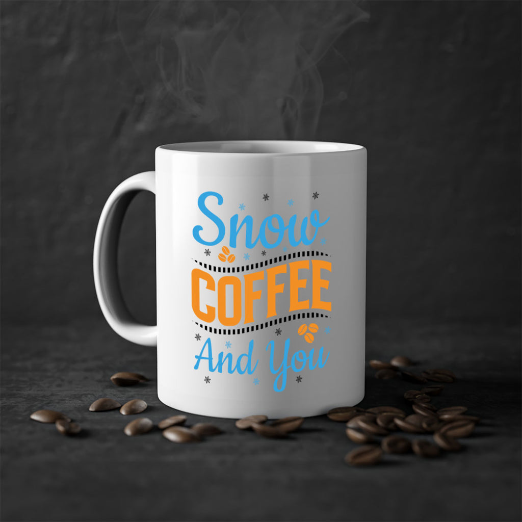 Snow Coffee and You 369#- winter-Mug / Coffee Cup