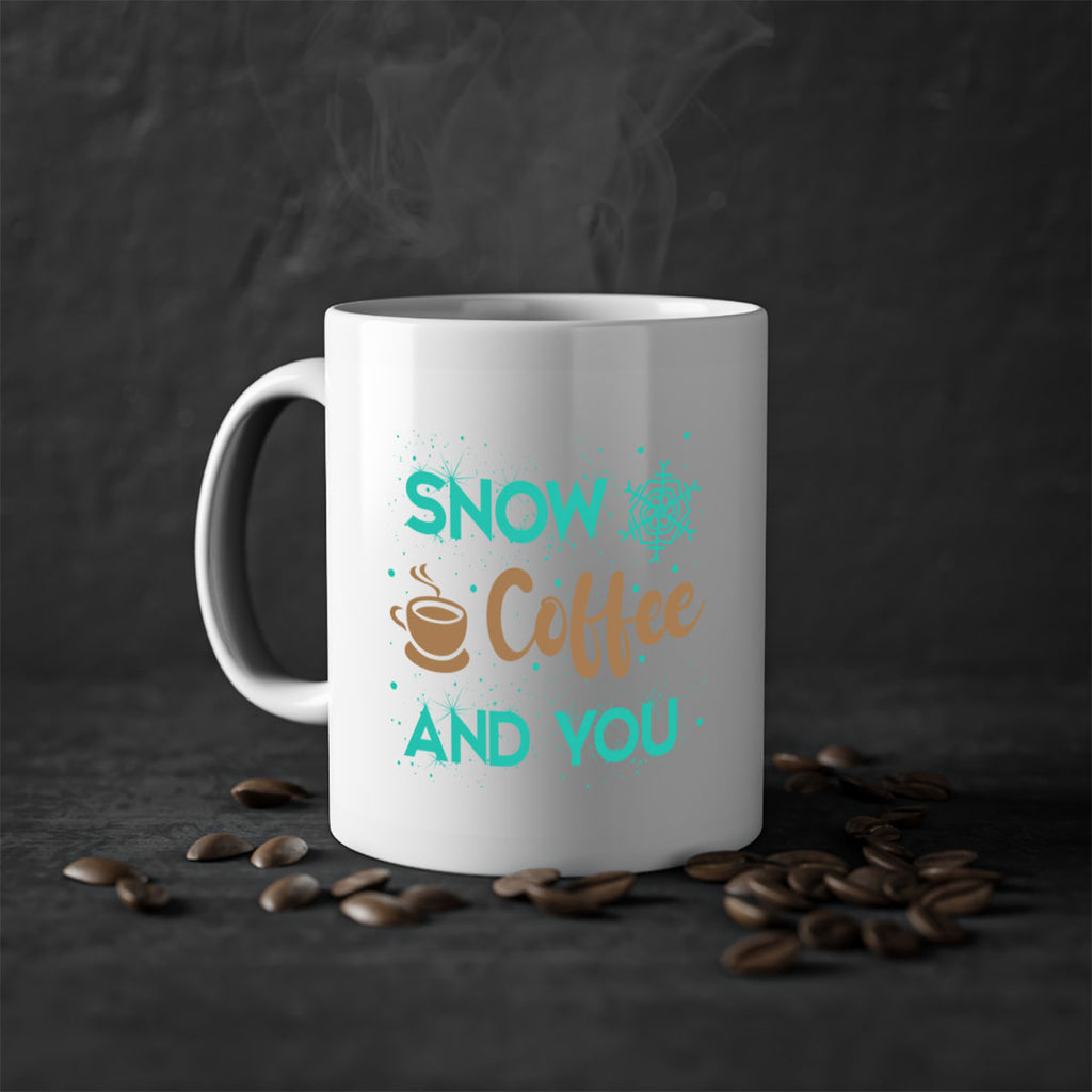 Snow Coffee and You Graphics 370#- winter-Mug / Coffee Cup