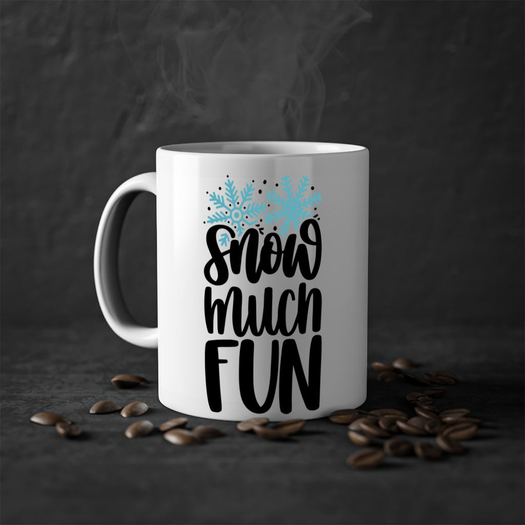 Snow Much Fun346#- winter-Mug / Coffee Cup