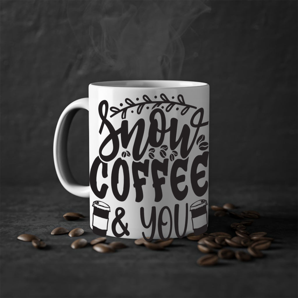 Snow coffee you 371#- winter-Mug / Coffee Cup