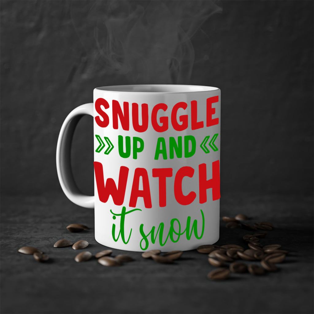 Snuggle Up and Watch It Snow 380#- winter-Mug / Coffee Cup