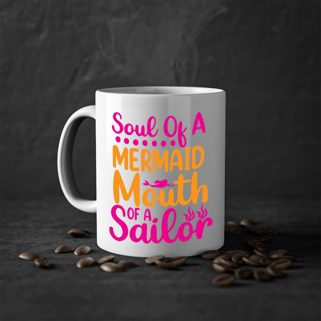 Soul Of A Mermaid Mouth Of A Sailor 619#- mermaid-Mug / Coffee Cup