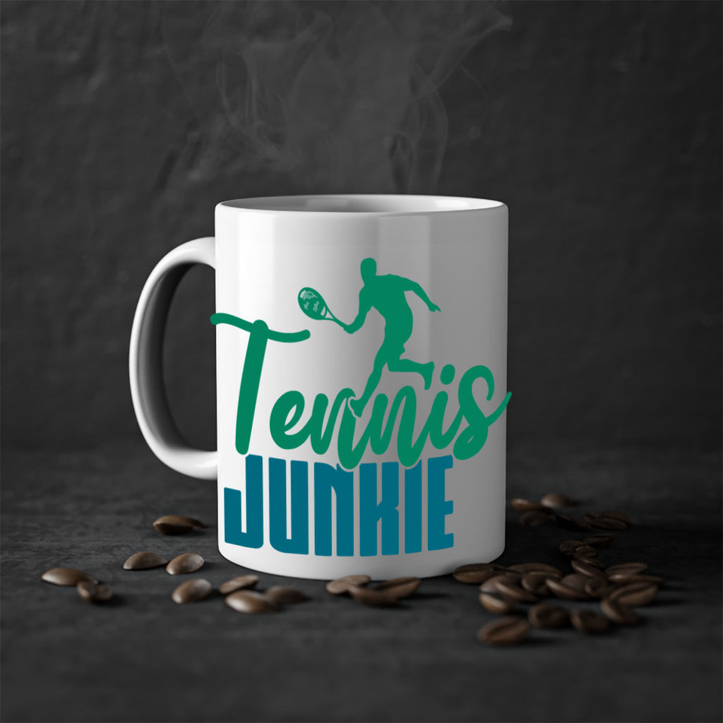 Tennis Junkie 279#- tennis-Mug / Coffee Cup