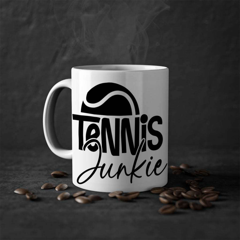 Tennis junkie 281#- tennis-Mug / Coffee Cup