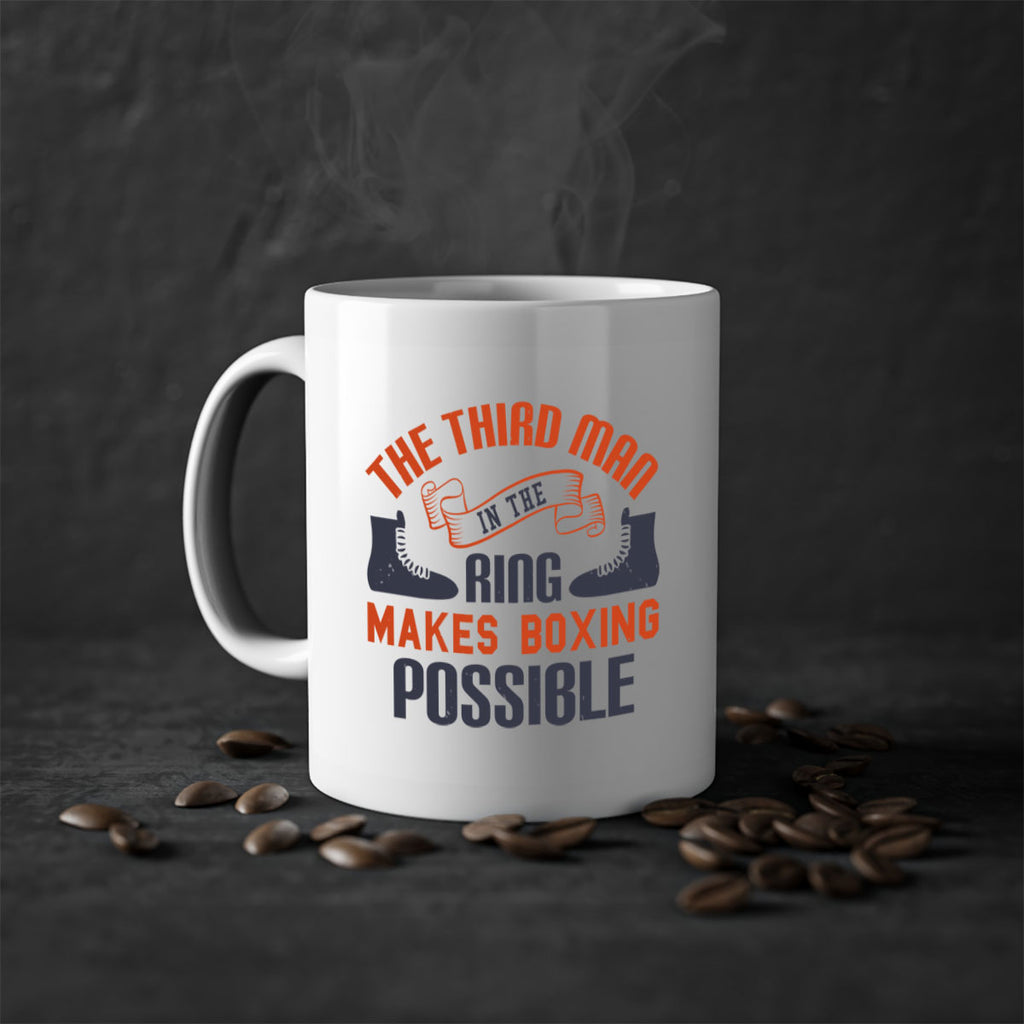 The third man in the ring makes boxing possible 1804#- boxing-Mug / Coffee Cup