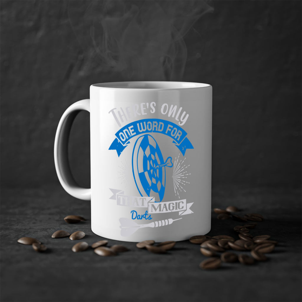 Theres only one word for that magic darts 1774#- darts-Mug / Coffee Cup