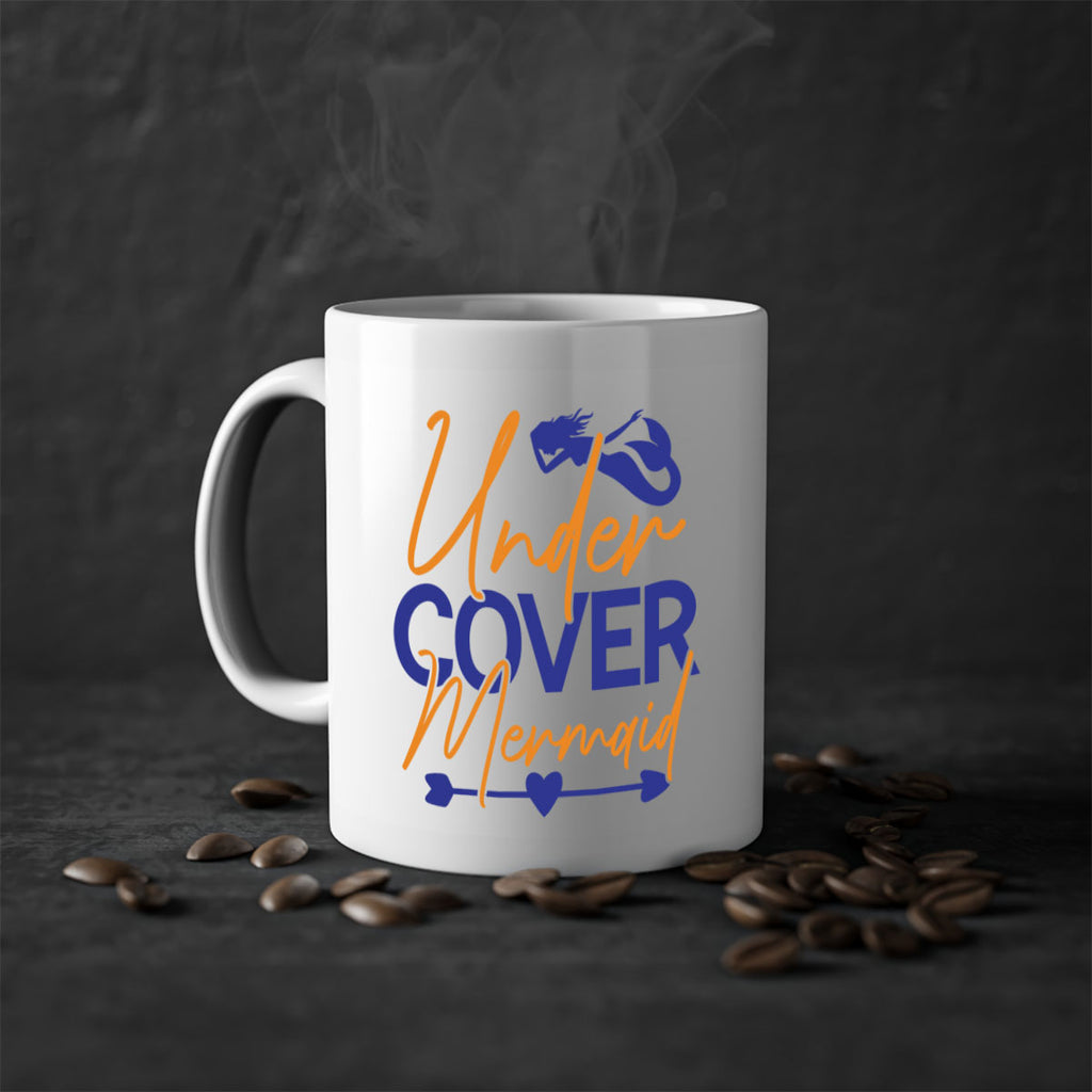 Under Cover Mermaid 636#- mermaid-Mug / Coffee Cup