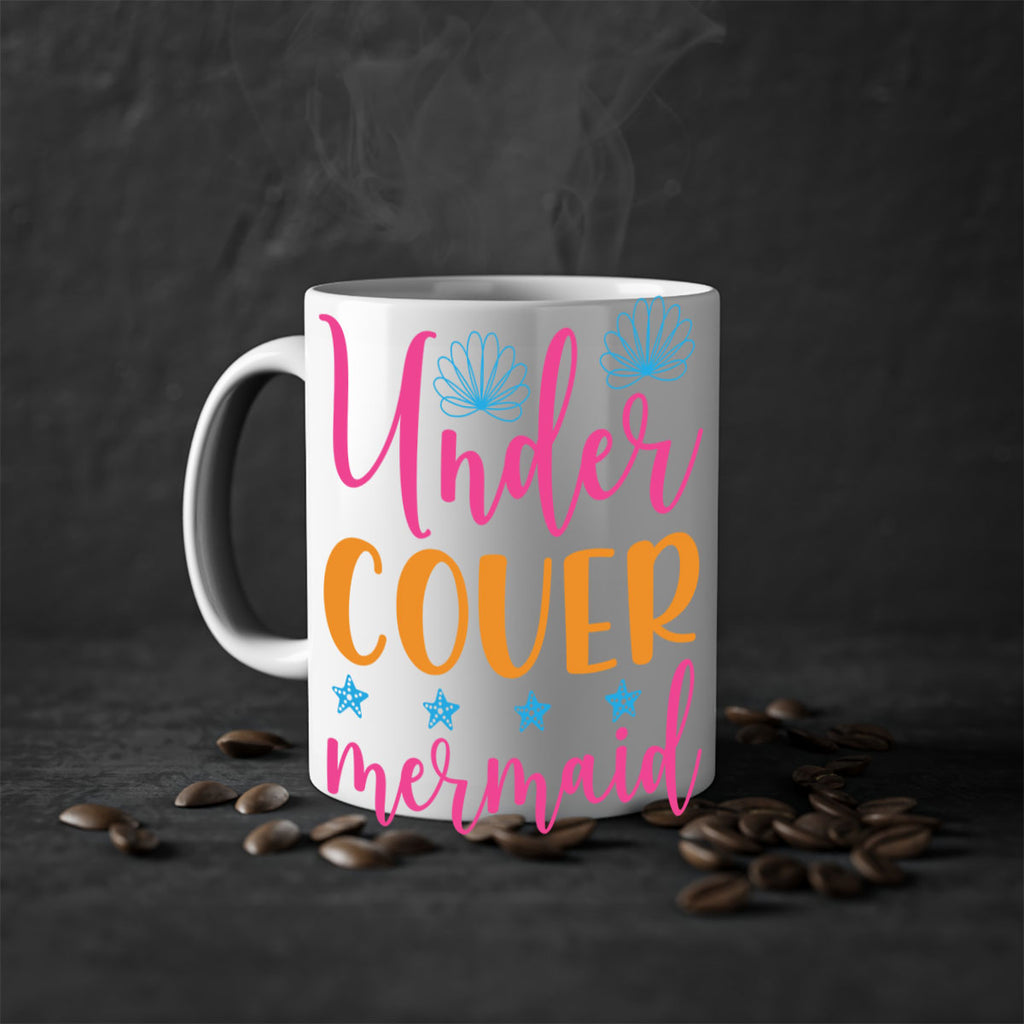 Under Cover Mermaid Design 653#- mermaid-Mug / Coffee Cup