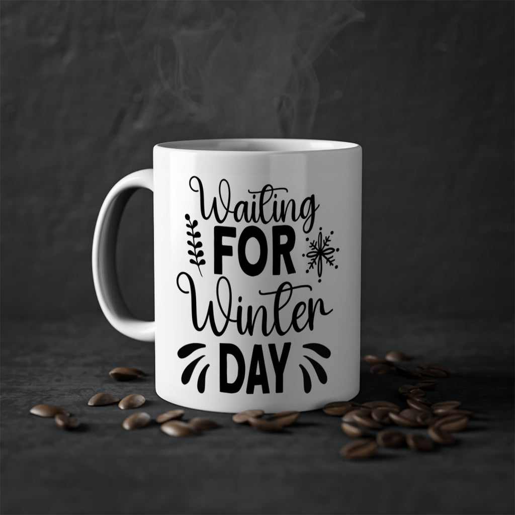 Waiting for Winter Day427#- winter-Mug / Coffee Cup