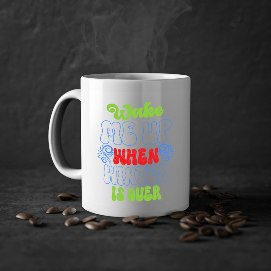 Wake me up when winter is over 431#- winter-Mug / Coffee Cup